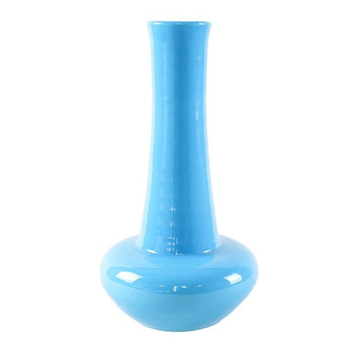 Blue ceramic vase, Danish design, 1970s, made in Denmark
