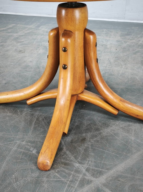 Image 1 of Ligna Adjustable Swivel Office Chair, Czechoslovakia, 1950s