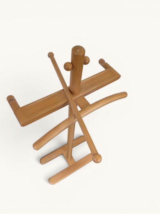 Postmoderne Garderobenbox aus Holz, 1980er Jahre – Kleiderschränke, Wood (photo 8 of 8)