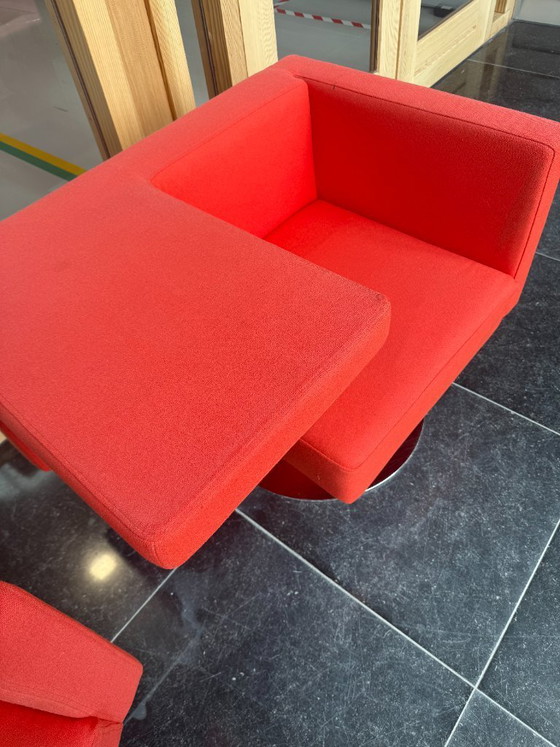 Image 1 of 2x Offecct Solitaire design stoel