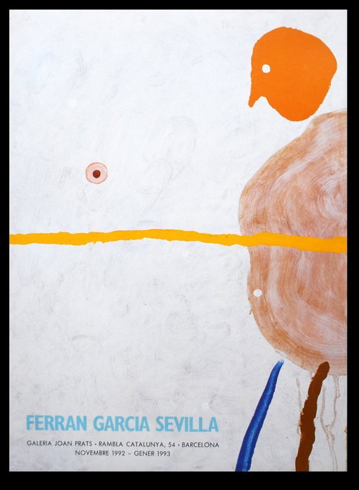 Siviglia, Garcia - Galeria Joan Prats, 1992 - Manifesto della mostra