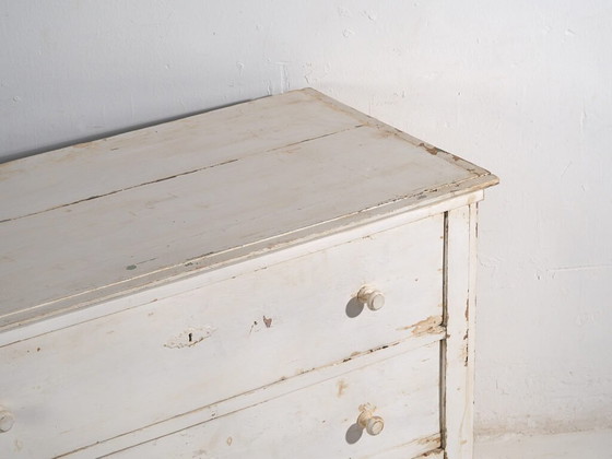 Commode blanche antique (c.1920) #24 (photo 11 of 40)