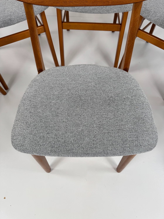 Image 1 of Set di 6 sedie da pranzo Farstrup "Modello 210" - Eleganza danese di metà secolo