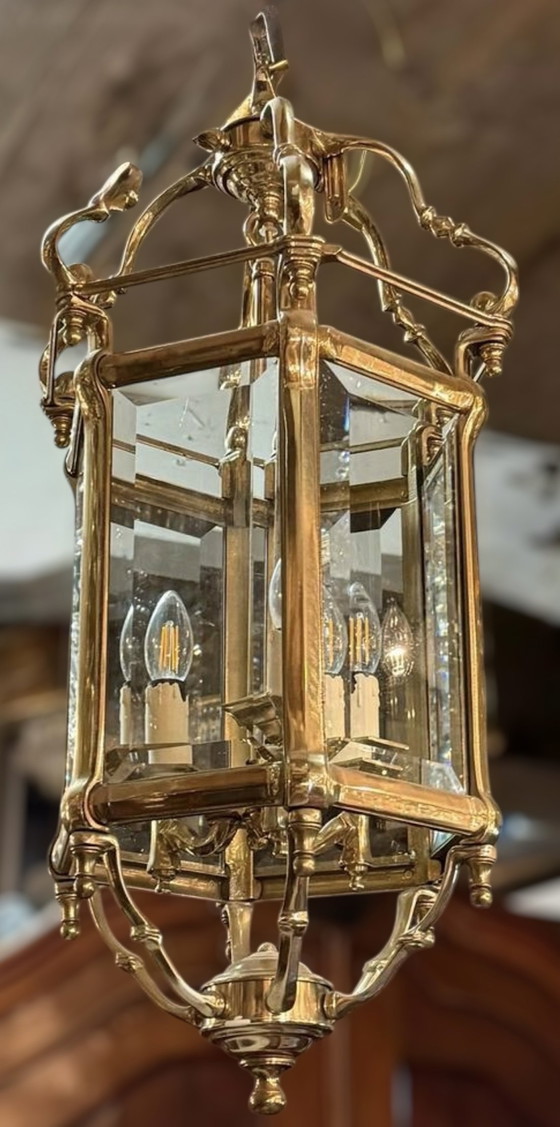 Image 1 of Lampada a lanterna dal design monumentale e impressionante