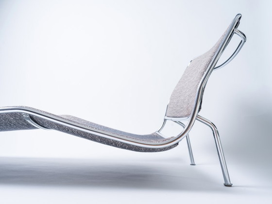 Living Divani Frog Lounge Chair – Piero Lissoni (Tessuto Grigio / Cromo) – Poltrone, Chrome (photo 7 of 9)