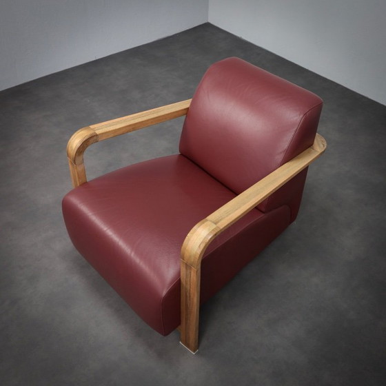 Image 1 of Een paar Hemingway-fauteuils van Hugo de Ruiter, Nederland, jaren 90.