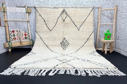 Wit vloerkleed 300 cm x 210 cm