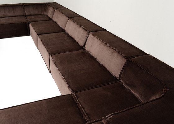 Image 1 of 21-piece COR TRIO corner sofa by COR Furniture *New upholstery*, Switzerland / Germany - 1972