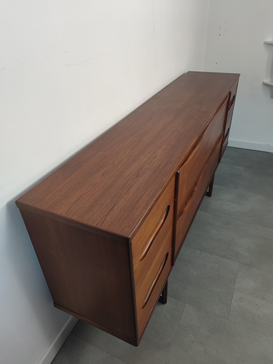 Image 1 of Unique Vintage Danish Sideboard In Teak With Rosewood