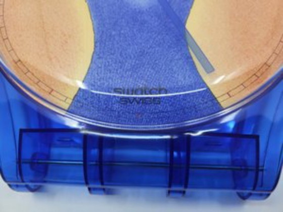 Image 1 of Orologio da parete Jean Michel Folon di Swatch 1993