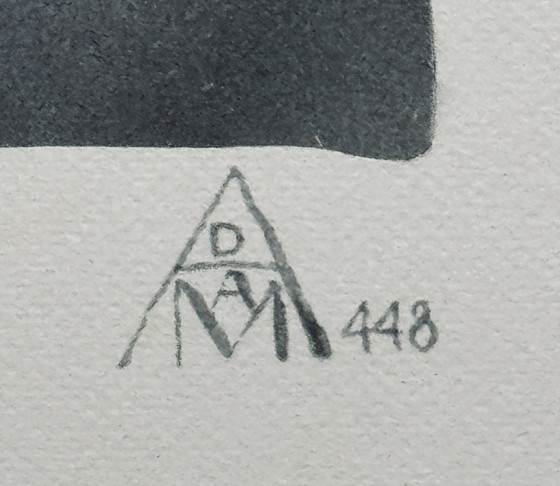 Image 1 of Yvon Adam, raro dipinto erotico del 1985 circa - incorniciato