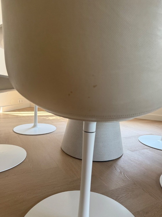 Set di 6 sedie Flow Italia in MDF – in pelle – MDF Italia, Sedie da pranzo, Leather (photo 6 of 8)