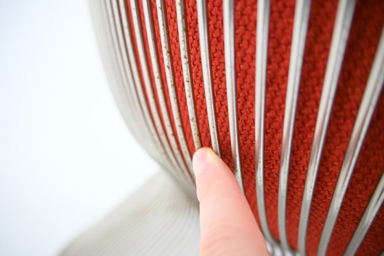 Image 1 of Fauteuil et repose-pieds conçus par Warren Platner pour Knoll International, années 1960