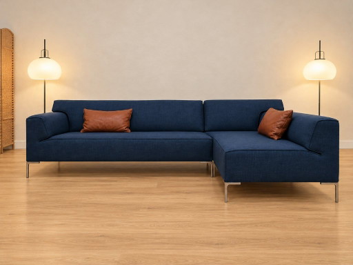 NEUES gepolstertes Design, sofort lieferbar: Bloq Ecksofa + GARANTIE