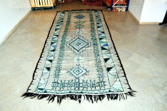 Image 1 of  Tappeto Boujaad marocchino vintage - Toni tenui, 375 x 167 cm