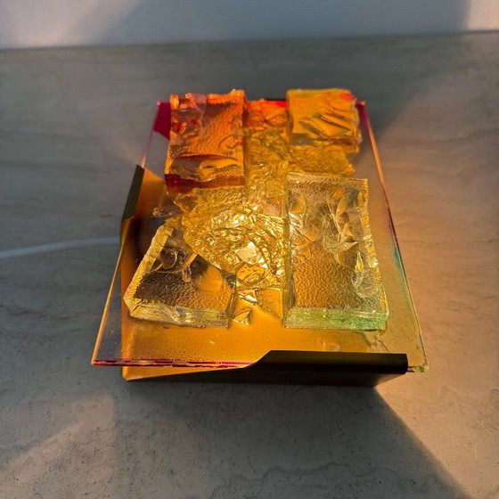 Image 1 of Cosack leuchten glass wall lamp , 1970’s