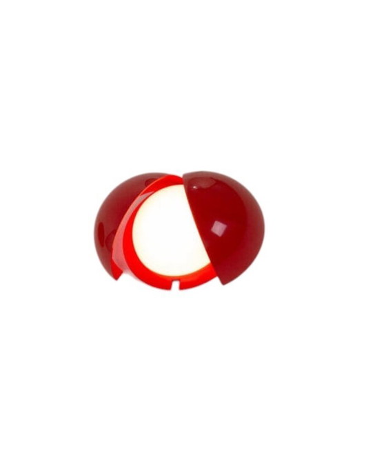 Image 1 of Gianemilio Piero e Anna Monti, mod. Applique rossa Lampira, Fontana Arte Italia, 1970