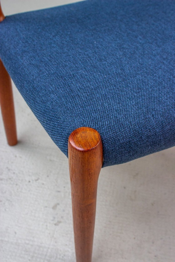 Image 1 of 2 chaises Niels Otto Möller modèle n° 84, en teck danois vintage