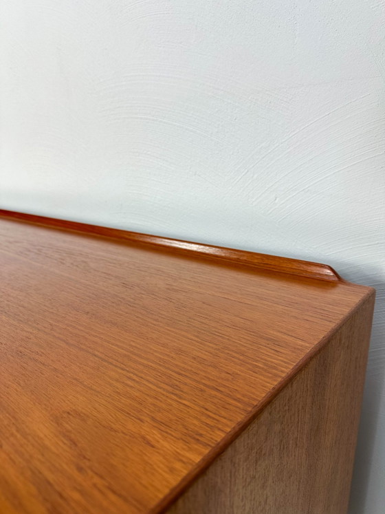 Image 1 of 1960S VINTAGE DANISH MID-CENTURY TEAK SIDEBOARD ‘OS29’ BY ARNE VODDER FOR SIBAST