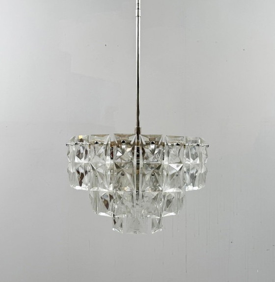Image 1 of Mid Century Lustre/plafonnier de Kinkeldey, Allemagne, années 1970
