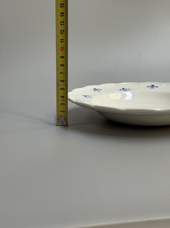 Image 1 of Boch Frères La Louvière, Set di 6 Piatti Fondi Vintage, 1940 circa