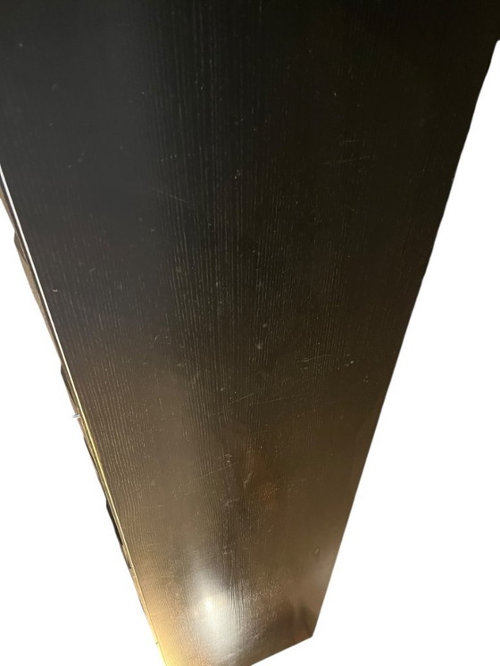 Image 1 of Credenza brutalista nera