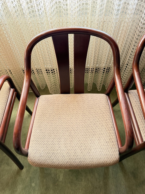 Image 1 of 6x "Asiana" chairs designed by Oswald J. Beck for Casala