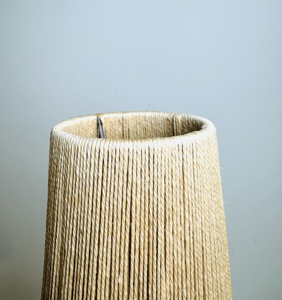 Image 1 of KERAMIEK EN SISAL TAFELLAMP VAN AGNE ARONSSON, ZWEDEN, 1960