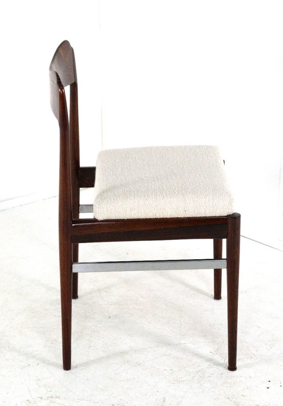 Set di 6 sedie da pranzo in palissandro, sedie da pranzo nuove, imbottite, stile vintage – AWA, Wood (photo 6 of 17)