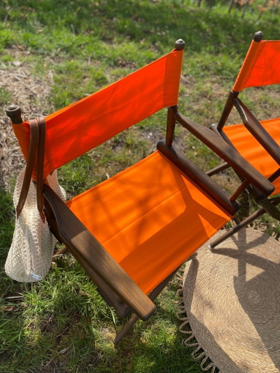 Image 1 of Vintage Director's chairs - Fehr St. Gallen
