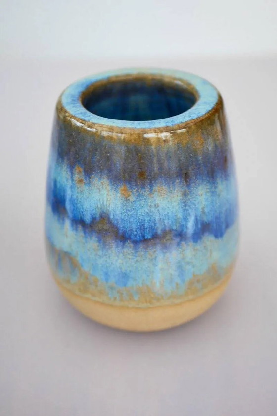 Image 1 of Mid-century modern art pottery vases by Michael Andersen, 1960s, set of 4
