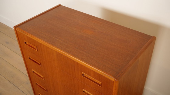 Image 1 of Commode danoise vintage | Teck | 6 tiroirs | 101 cm