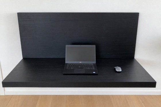 Porro Modern Scrittoio Desk by Piero Lissoni, top design, Wood, Black (photo 2 of 6)