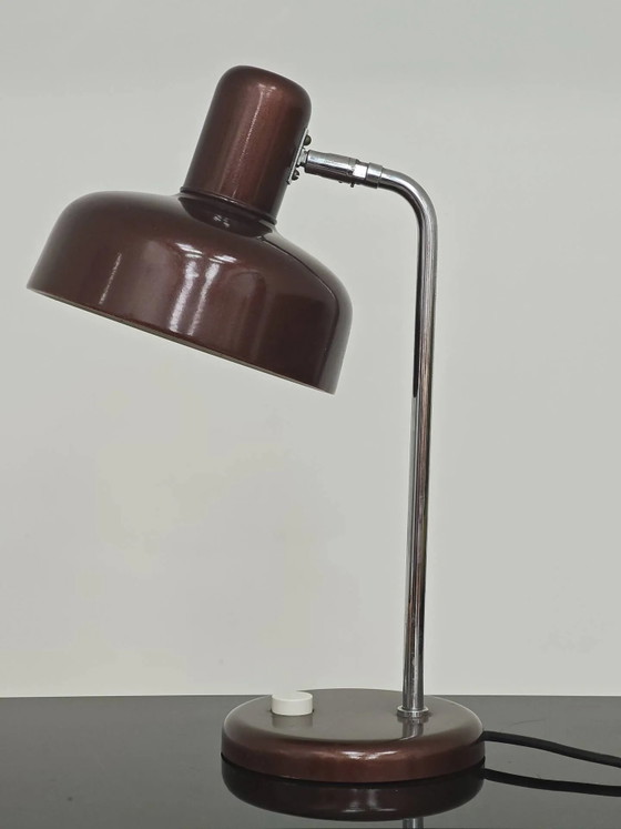 Szarvasi table lamp Hungary 1960 – Metal, Vintage (photo 2 of 13)