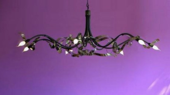 Image 1 of Jacco Maris Ruben Plie designlanp 5 arm verlichting chrome