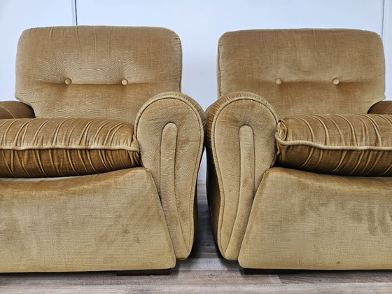 Image 1 of Vintage Italian armchairs from the 1970s
