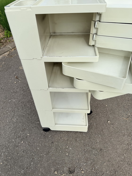 Image 1 of Vintage XL Boby Trolley by Joe Colombo – Cream White, 1970s