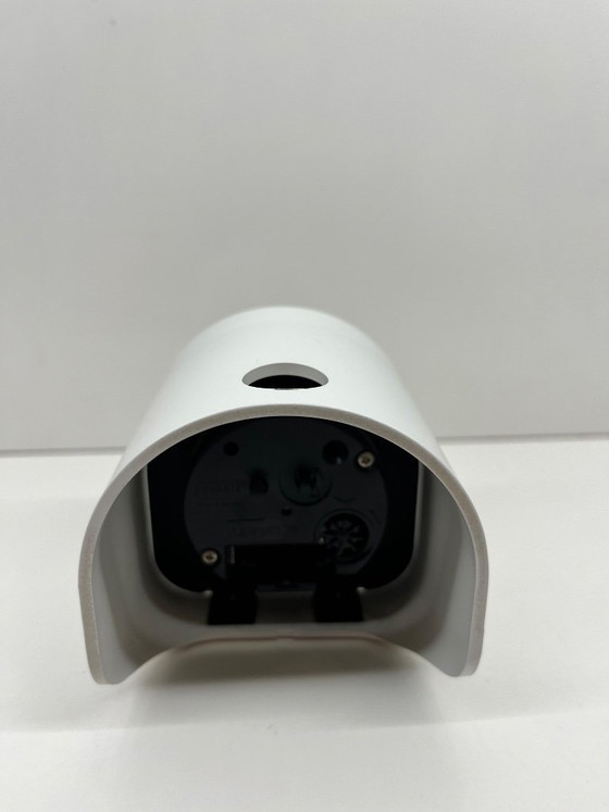 Image 1 of Joe Colombo Optic 02 Alessi ABS White Alarm Clock, Italian Design, Collector's Item