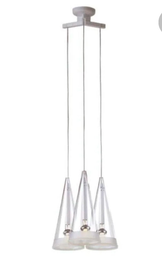 Flos Fucsia 3 – Achille Castiglioni – 1996 – Original Italian Design – Pendant lamps, Glass (photo 3 of 5)