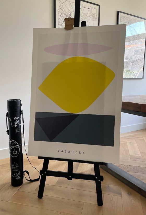 Image 1 of Victor Vasarely (1906-1997), Souzon, 1950, Copyright by SABAM, Belgio, 1999, ED P. D'Harville, Stampato in Italia