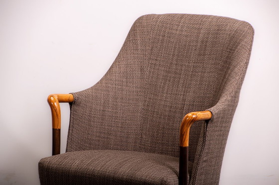 Image 1 of Conjunto de 2 sillones Progetti de Umberto Asnago para Giorgetti