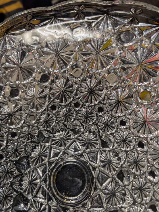 Image 1 of Bol de cristal de 35 cm con grabado "FRANCIA"