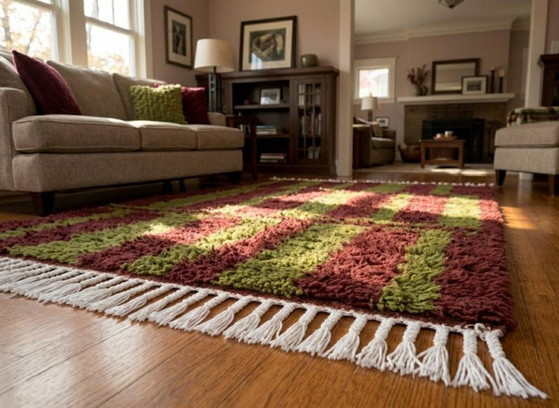 Image 1 of Handmade Moroccan Berber Rug 270cmx170cm 