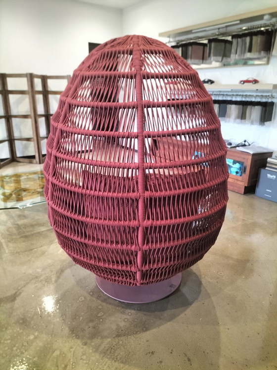Image 1 of Talenti Panama Egg Chair Rotante