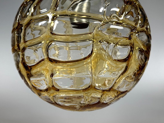 Lampada a sospensione Globe degli anni '60/'70 di Doria Leuchten, Germania. – Lampade a sospensione, Metal (photo 6 of 13)