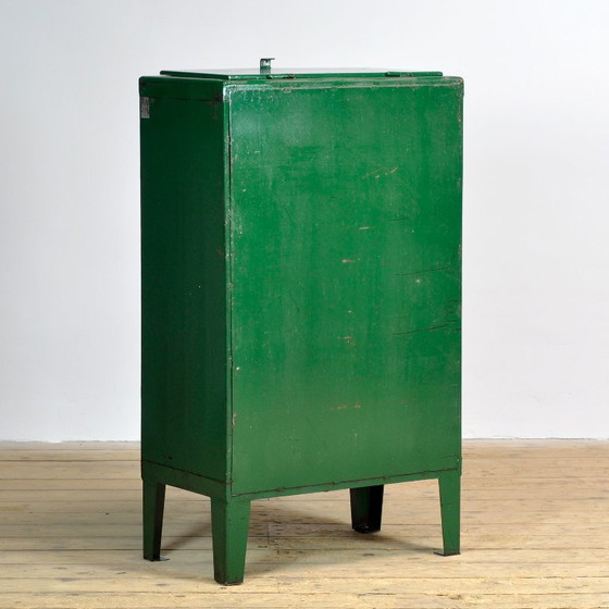IJzeren Industriële Kast, jaren 70 – Kasten, Iron, Metal, Vintage (photo 15 of 15)