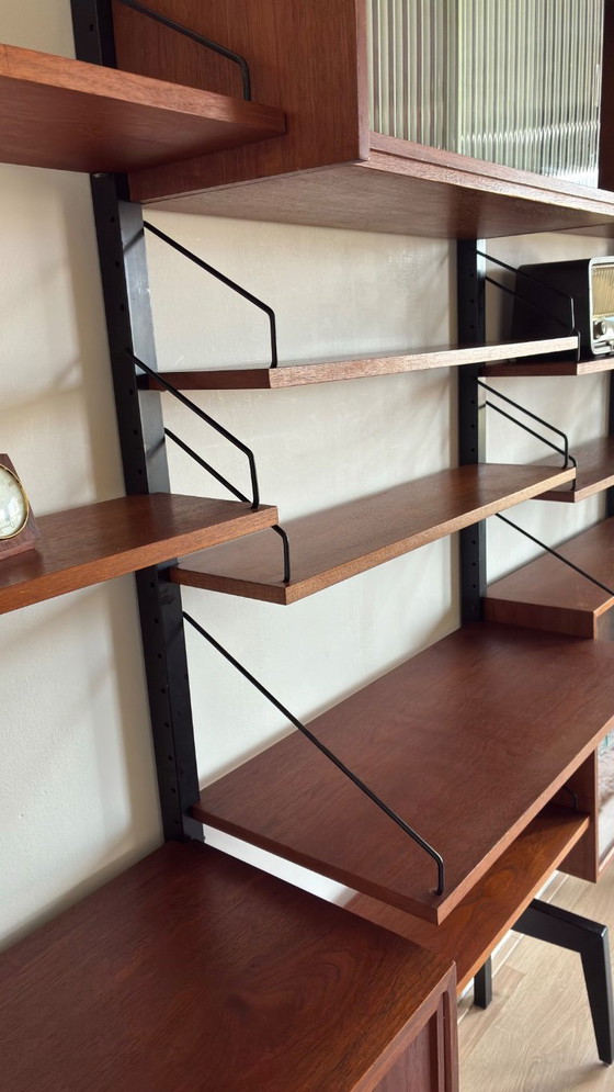 Image 1 of Vintage design Paul Cadovius wall system 3 modules