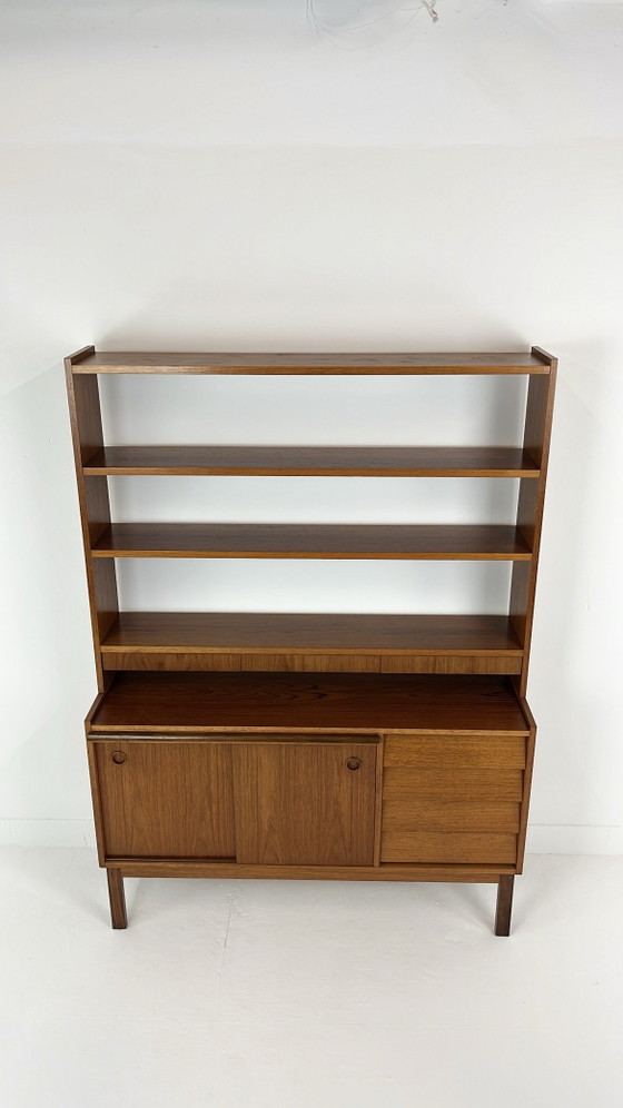 Libreria svedese vintage in impiallacciatura di teak – Librerie, Legno (photo 18 of 18)
