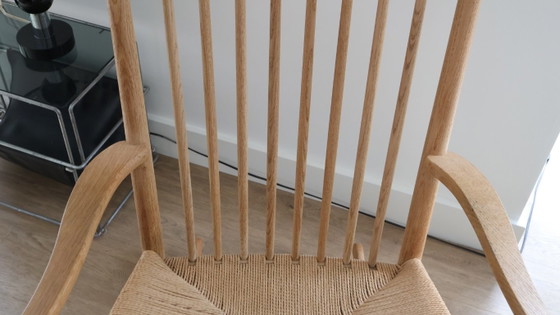Fredericia Wegner J16 schommelstoel, Hans Wegner, Schommelstoelen, Hout, Anders, Beige, Scandinavian (foto 8 van 17)