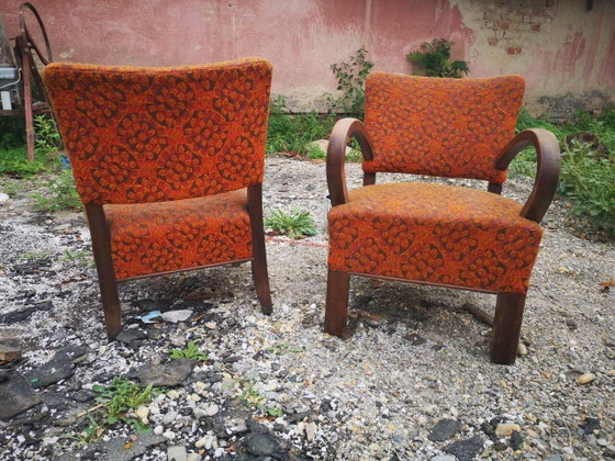 Set of Vintage Lounge Chairs from Thonet, 1930s – Chairs and lounge chairs (photo 4 of 4)